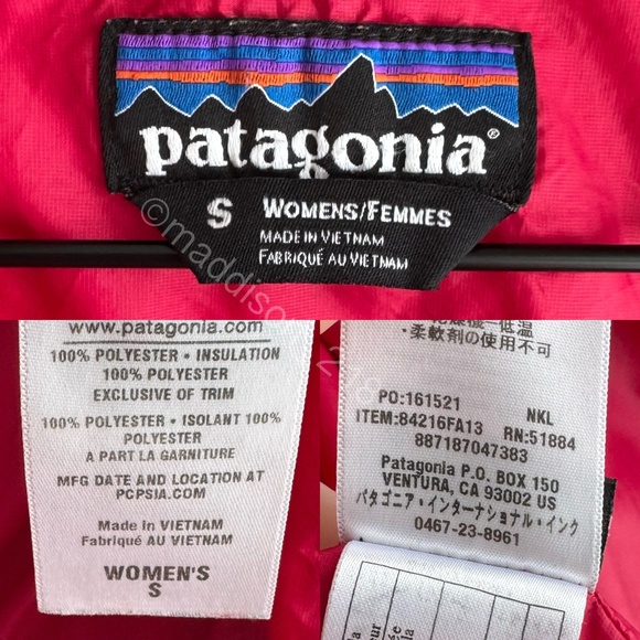 Patagonia Nano Puff Jacket Small Nickel Gray Windproof Water Resistant S - Picture 3 of 16